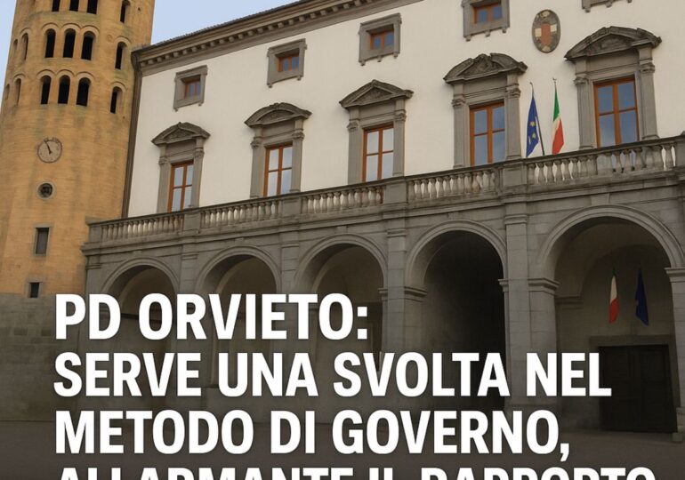Svolta metodo governo Orvieto allarmante rapporto Corte Conti