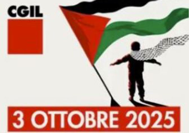Sciopero Generale 3 Ott per Gaza tutti in piazza della Stazione