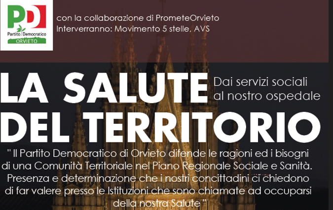 Sanità pubblica, partecipazione responsabilità-Linea del PD Orvieto