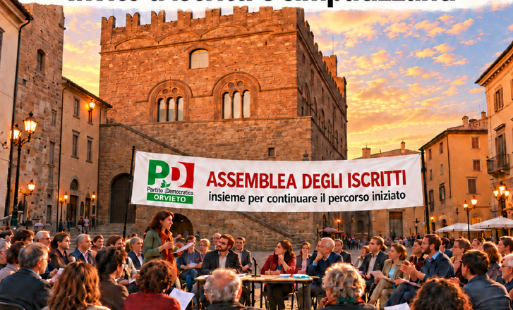 Assemblea Iscritti del PD 26 ottobre 20,30 Sala Agorà Ciconia